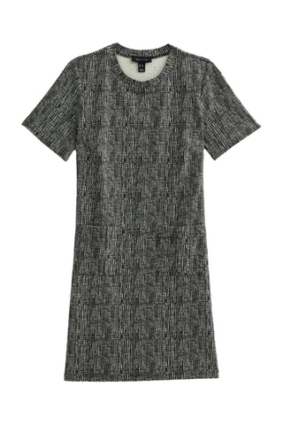 Vestido direito - Cinzento