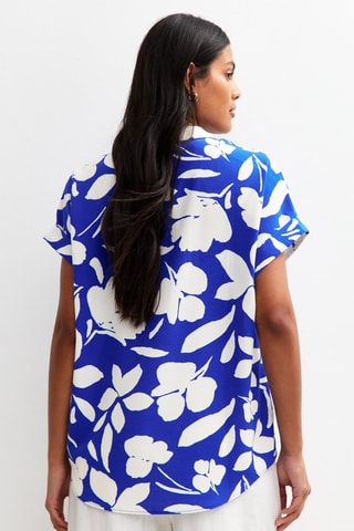 Blouse relaxed - Bleu