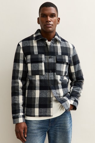 Surchemise regular - Bleu nuit