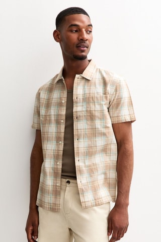 Chemise relaxed - Marron