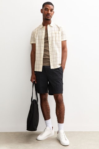 Chemise slim - Marron