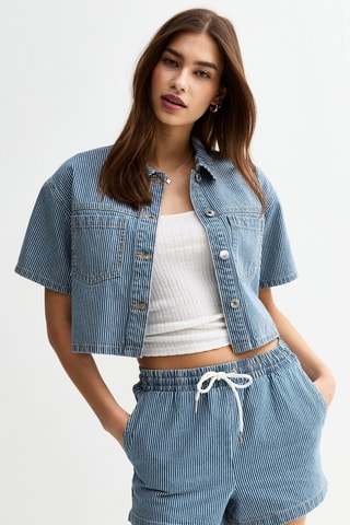 Veste loose - Bleu marine
