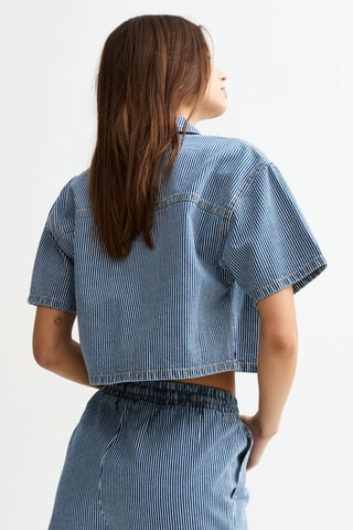 Veste loose - Bleu marine