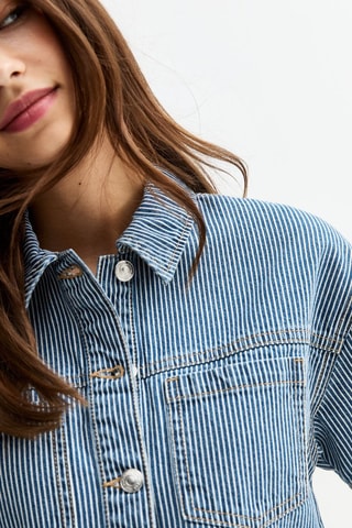 Veste loose - Bleu marine