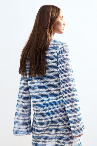 Robe de plage - Bleu