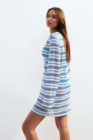 Robe de plage - Bleu