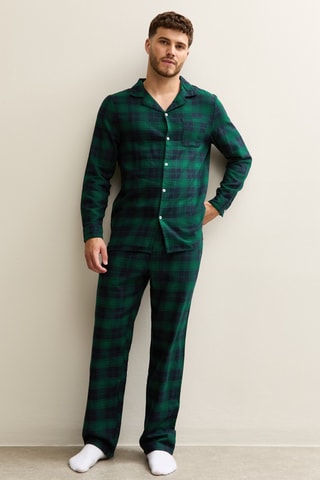 Pyjama regular - Vert foncé