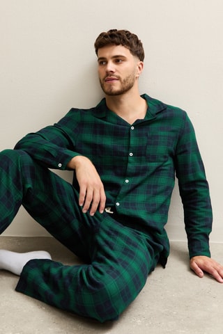 Pyjama regular - Vert foncé