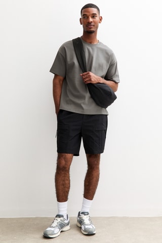 T-shirt boxy - Gris