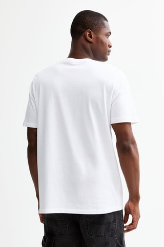 T-shirt relaxed - Blanc