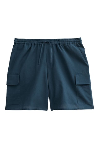 Short relaxed - Bleu foncé