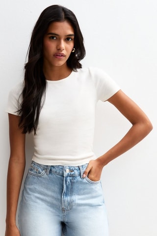 Short relaxed en jean - Bleu clair