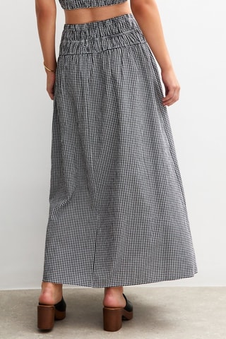 Jupe longue taille haute - Noir