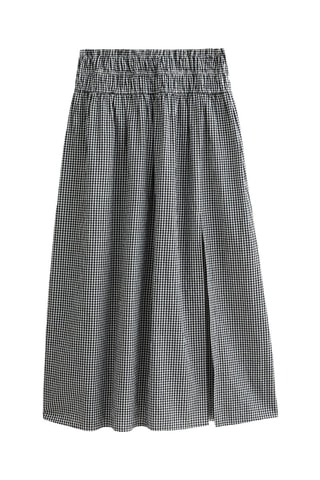 Jupe longue taille haute - Noir
