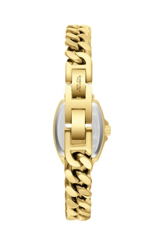 Montre à quartz en acier - Doré