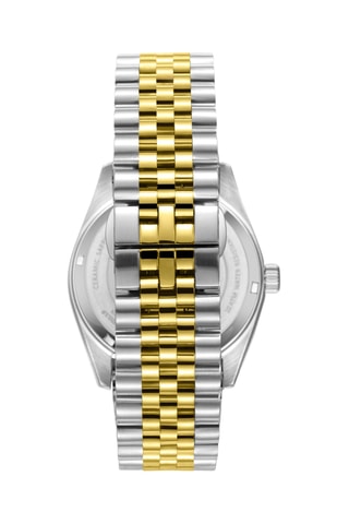 Montre à quartz en métal - Doré et argenté