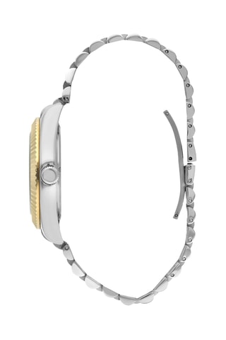 Montre à quartz en métal - Doré et argenté