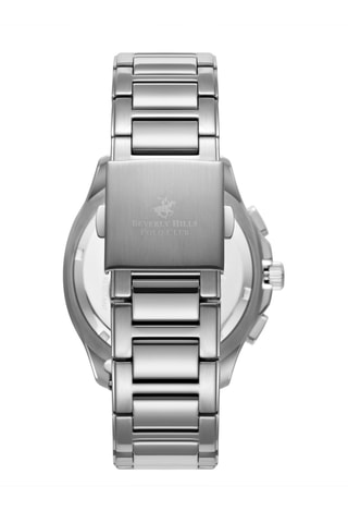 Montre à quartz en métal - Argenté et Noir