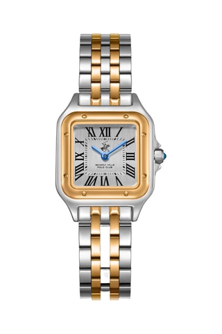 Montre à quartz en métal - Argenté et doré