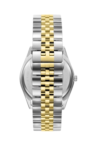 Montre à quartz en métal - Argenté et doré