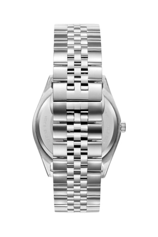 Montre à quartz en métal - Argenté