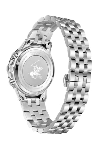 Montre à quartz en métal - Argenté et Noir