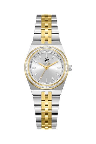 Montre à quartz en métal - Argenté et doré