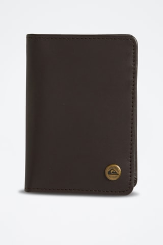 Portefeuille en cuir - Marron foncé - Quiksilver