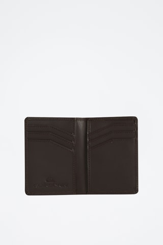 Portefeuille en cuir - Marron foncé - Quiksilver