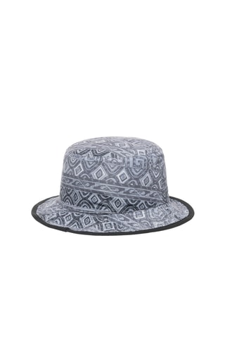 Bob réversible Flipped Out - Gris clair et noir - Quiksilver