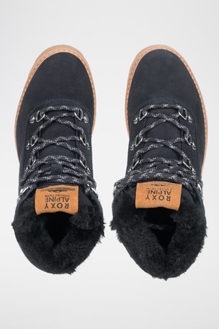 Bottines fourrées en nubuck - Noir - Roxy