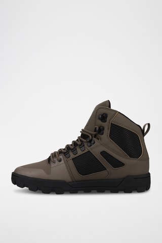 Baskets montantes en cuir - Kaki - DC Shoes