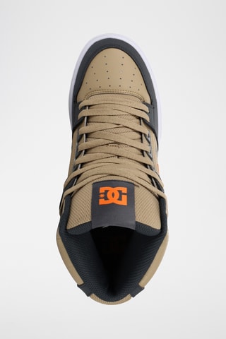 Baskets montantes en cuir - Gris - DC Shoes