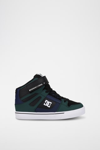 Baskets montantes en cuir - Vert foncé - DC Shoes