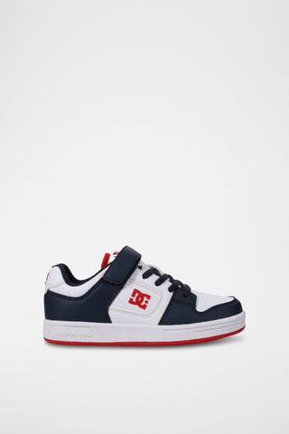 Baskets en cuir - Blanc et bleu marine  - DC Shoes