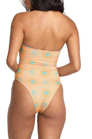 Maillot 1 pièce réversible Show Me Sun - Saumon - Billabong
