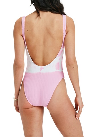 Maillot 1 pièce push-up tie and dye Sunrise - Rose - Roxy
