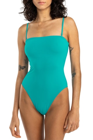 Maillot 1 pièce push-up Sol searcher - Turquoise - Billabong