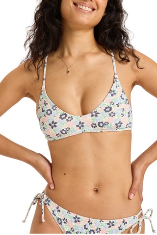 Haut de maillot push-up Wild Floral - Bleu - Roxy