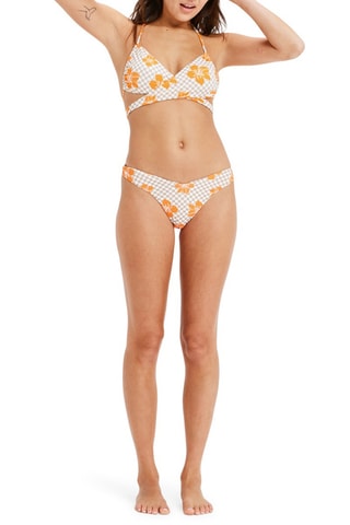 Haut de maillot push-up Mini Hula Strappy Wrap - Marron - Roxy