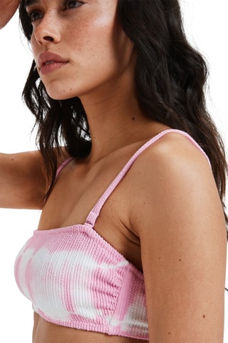 Haut de maillot push-up tie and dye Sunrise - Rose - Roxy