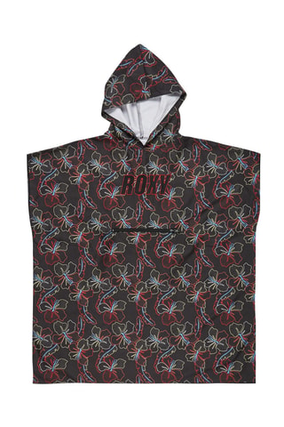 Poncho de plage à capuche Confetti Beach - Noir - Roxy