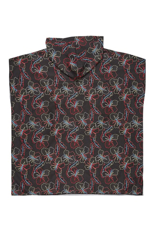 Poncho de plage à capuche Confetti Beach - Noir - Roxy