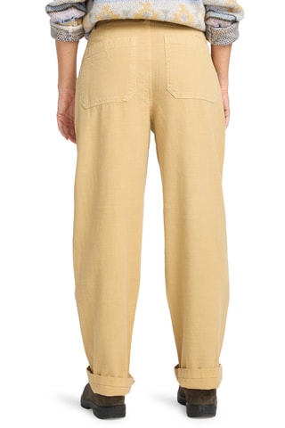 Pantalon wide legs taille haute - Beige - Billabong