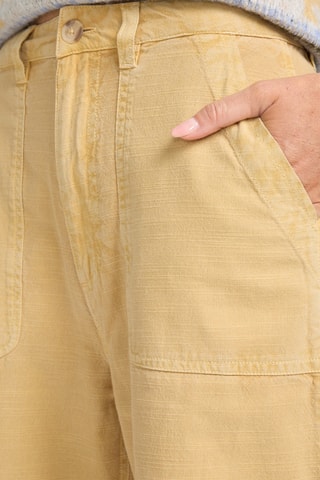 Pantalon wide legs taille haute - Beige - Billabong