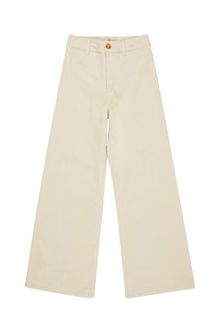 Pantalon 7/8 en velours taille haute Free Fall - Blanc - Billabong
