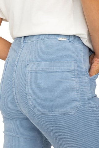 Pantalon slim en velours taille haute - Ciel - Billabong