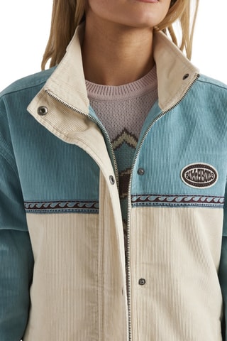Veste en velours Set The Wave - Bleu clair et beige - Billabong
