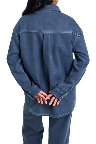 Veste oversize en jean Pop Stitch - Noir - Roxy
