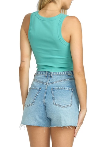 Crop top Under palm trees - Turquoise - Billabong